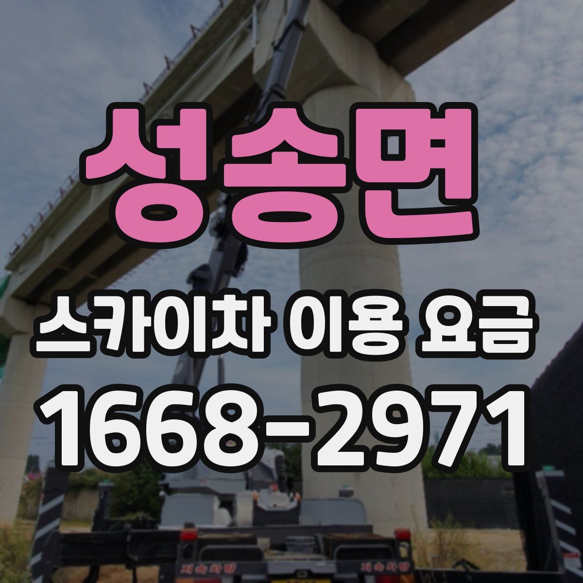 성송면 스카이차 이용 요금
