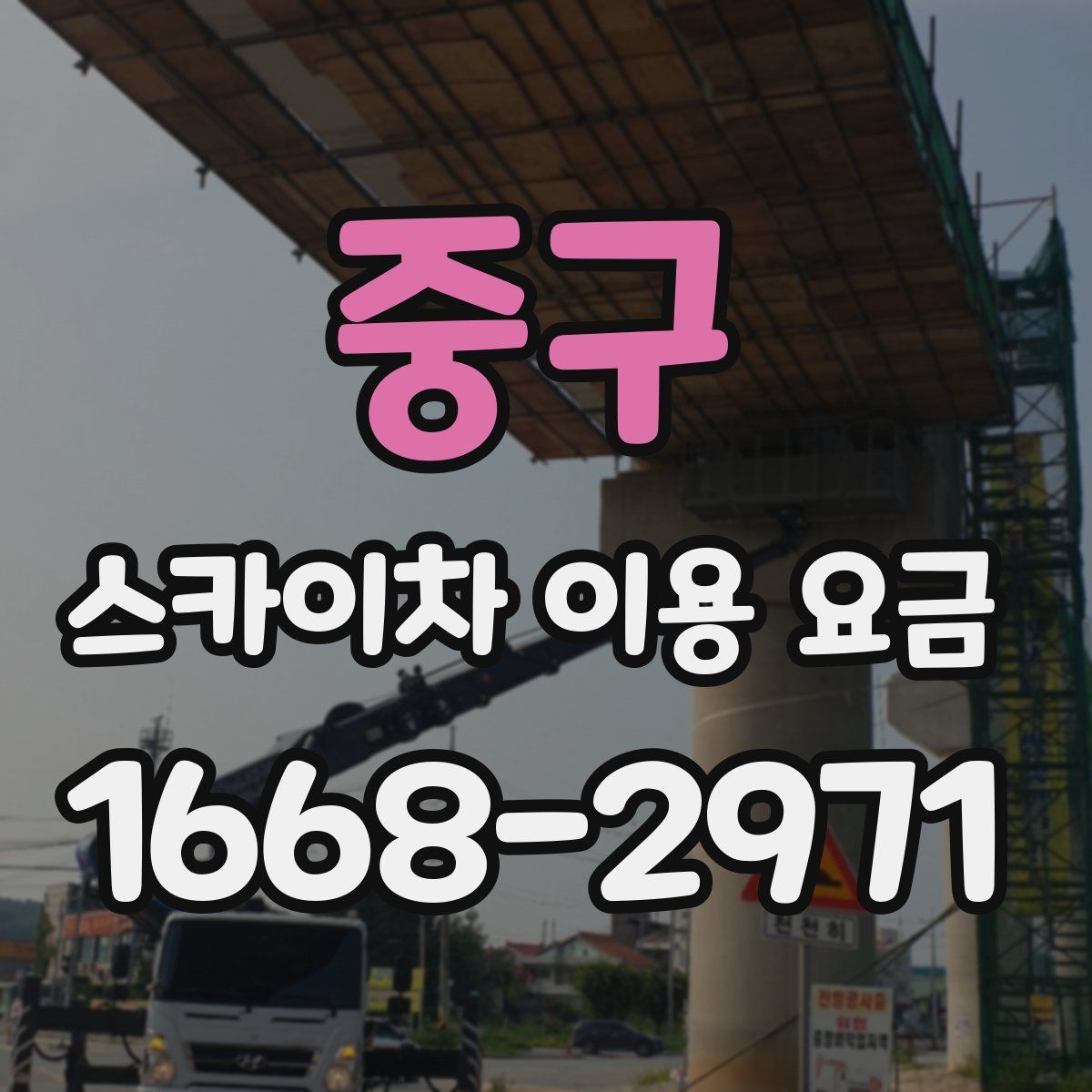 중구 스카이차 이용 요금