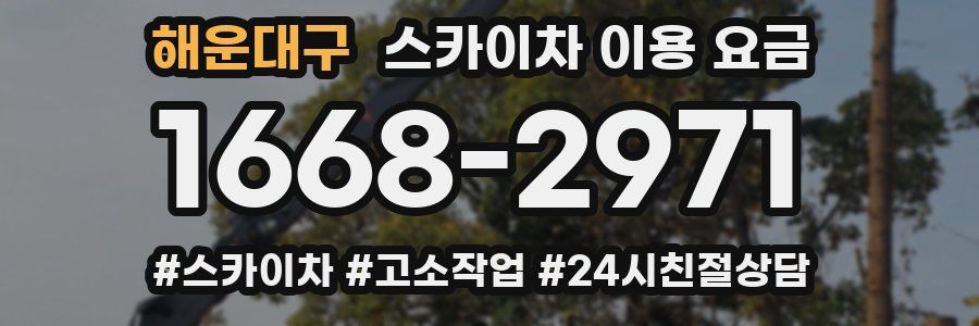 해운대구 스카이차 이용 요금