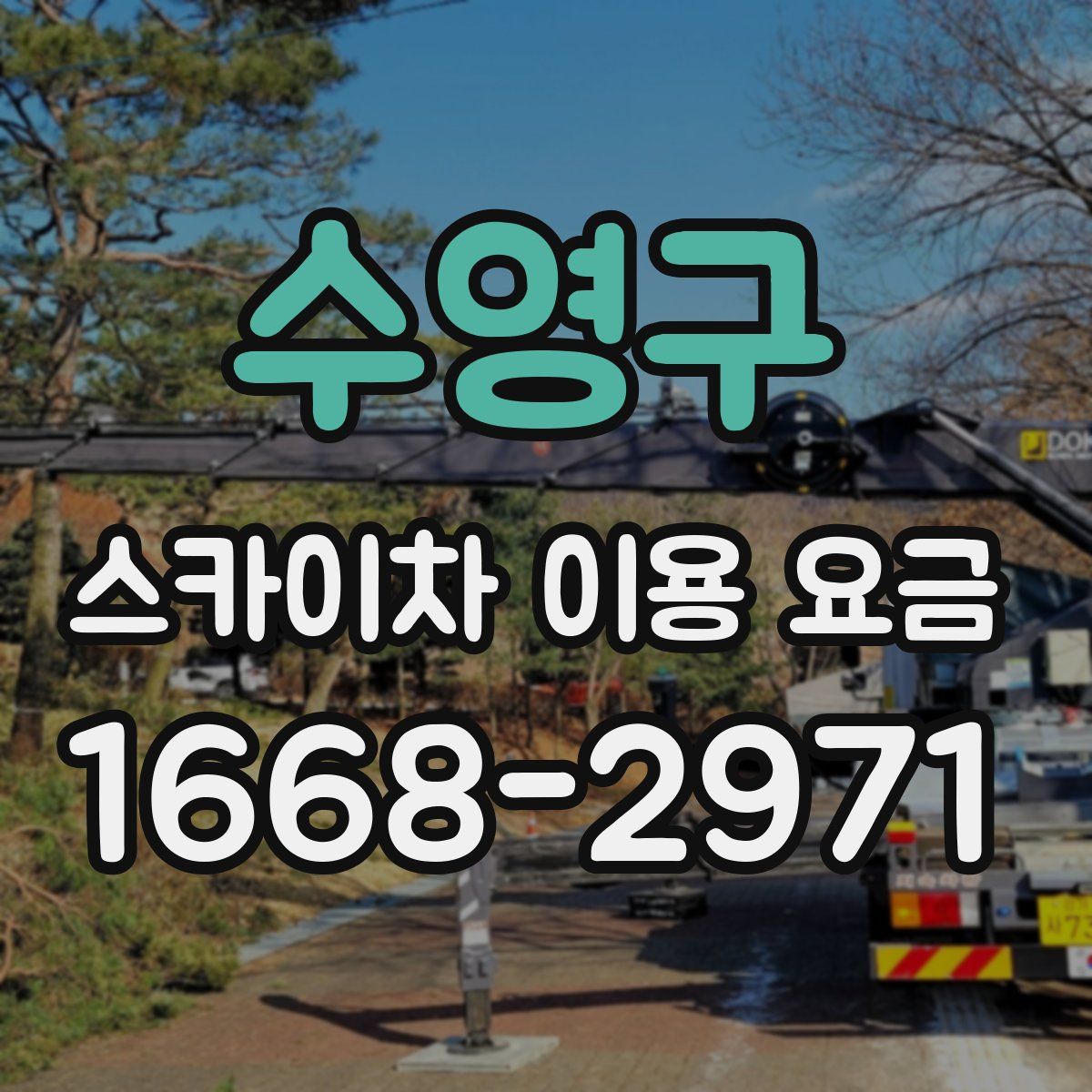 수영구 스카이차 이용 요금