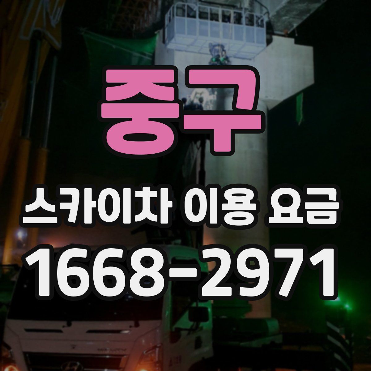 중구 스카이차 이용 요금