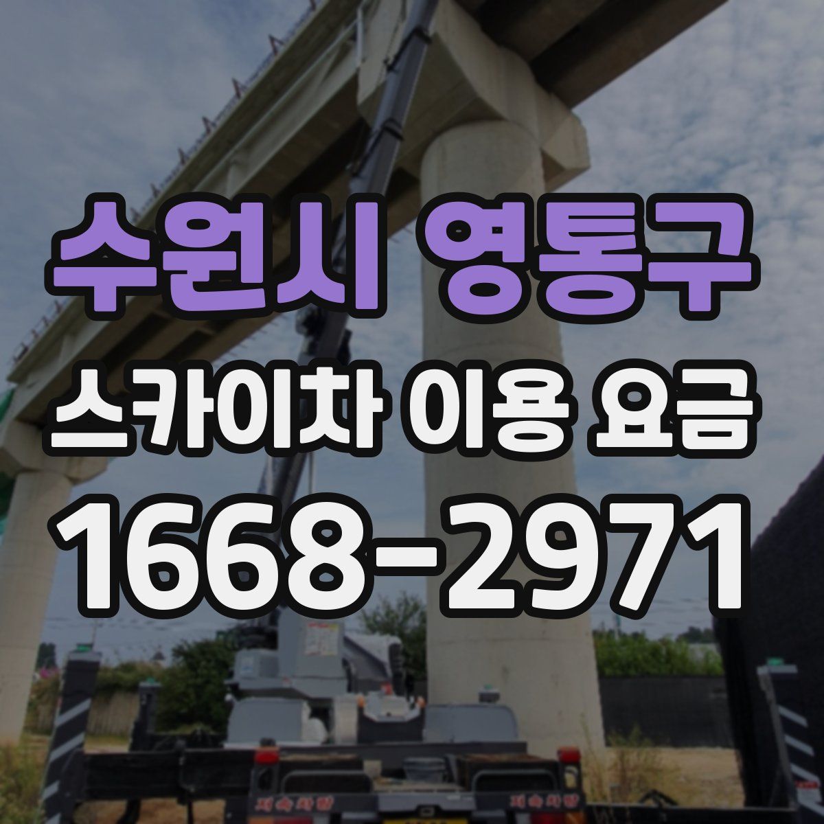 수원시 영통구 스카이차 이용 요금