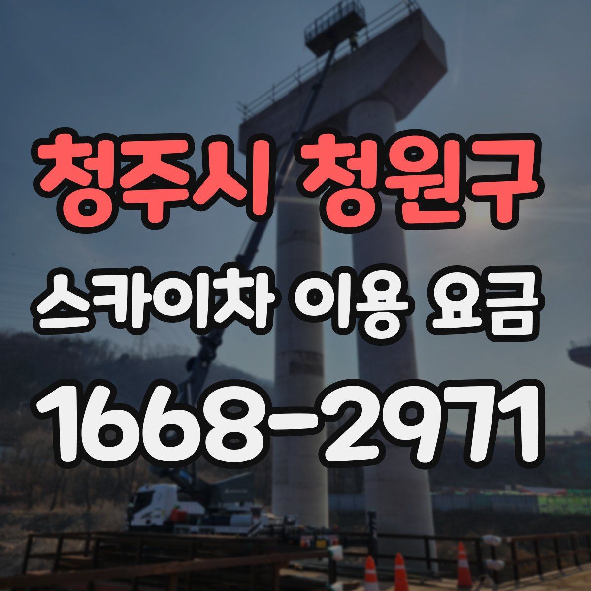 청주시 청원구 스카이차 이용 요금