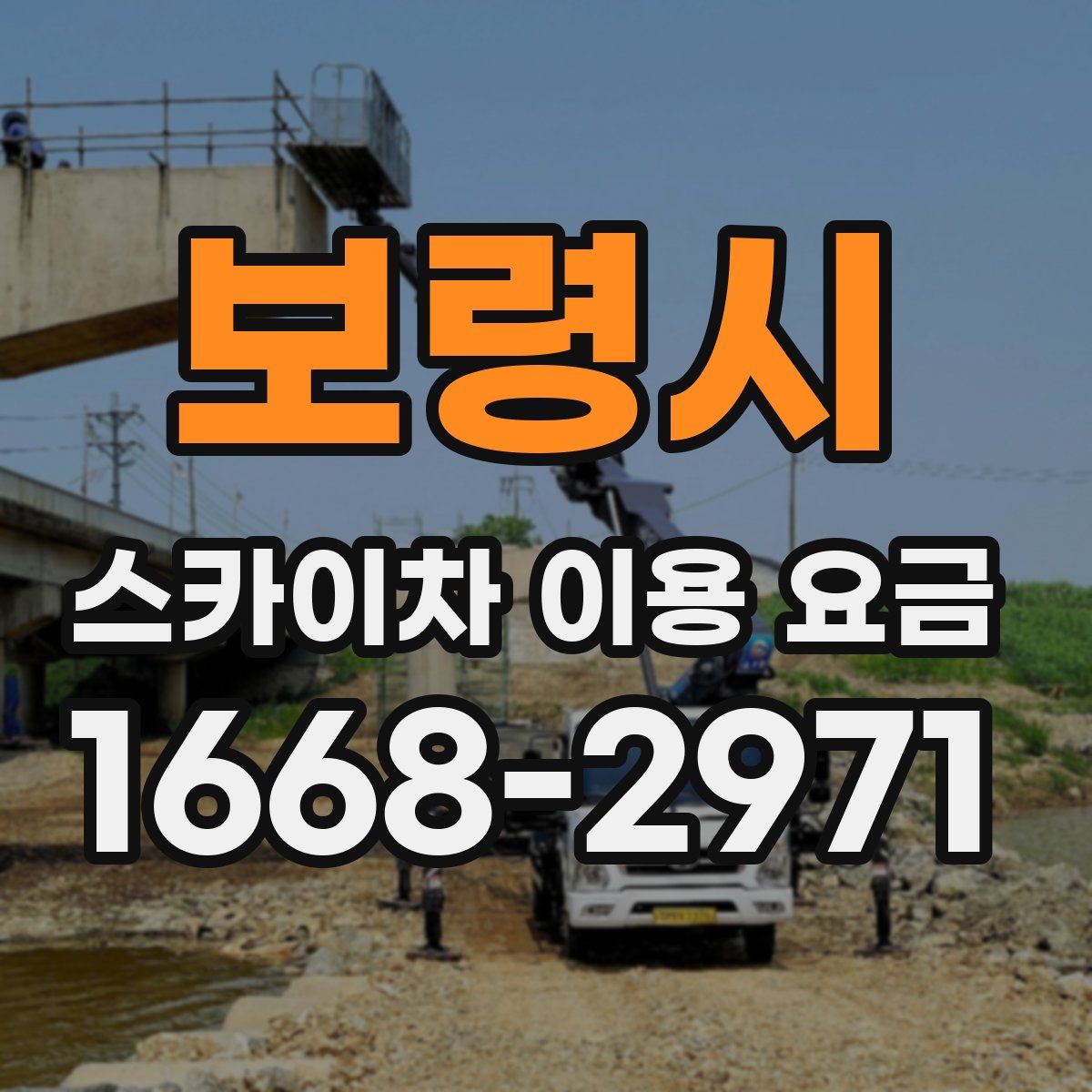 보령시 스카이차 이용 요금