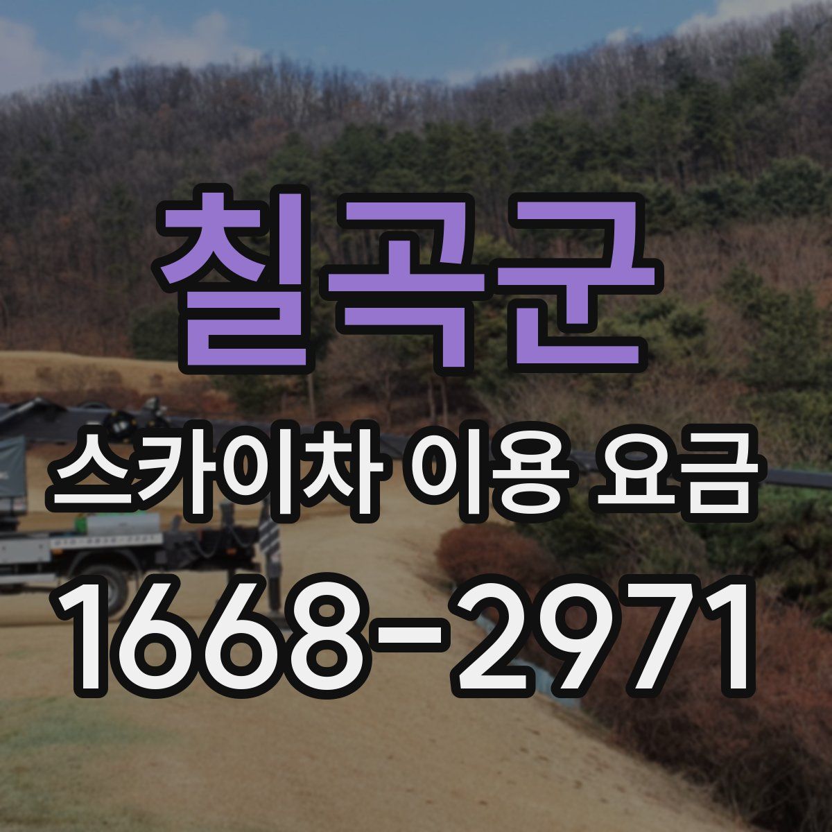 칠곡군 스카이차 이용 요금