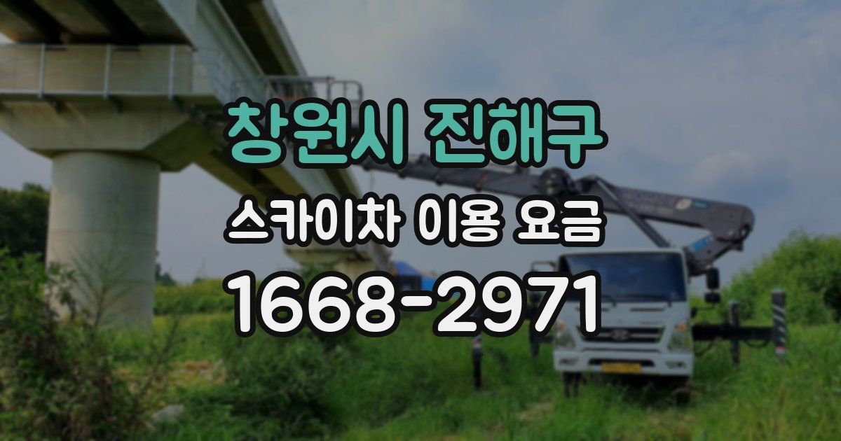창원시 진해구 스카이차 이용 요금