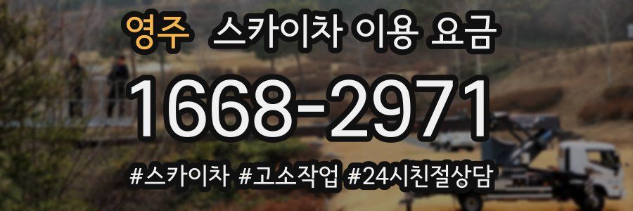 영주 스카이차 이용 요금