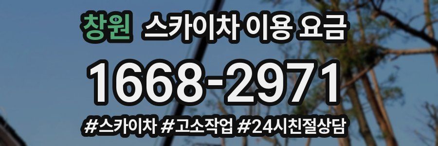 창원 스카이차 이용 요금