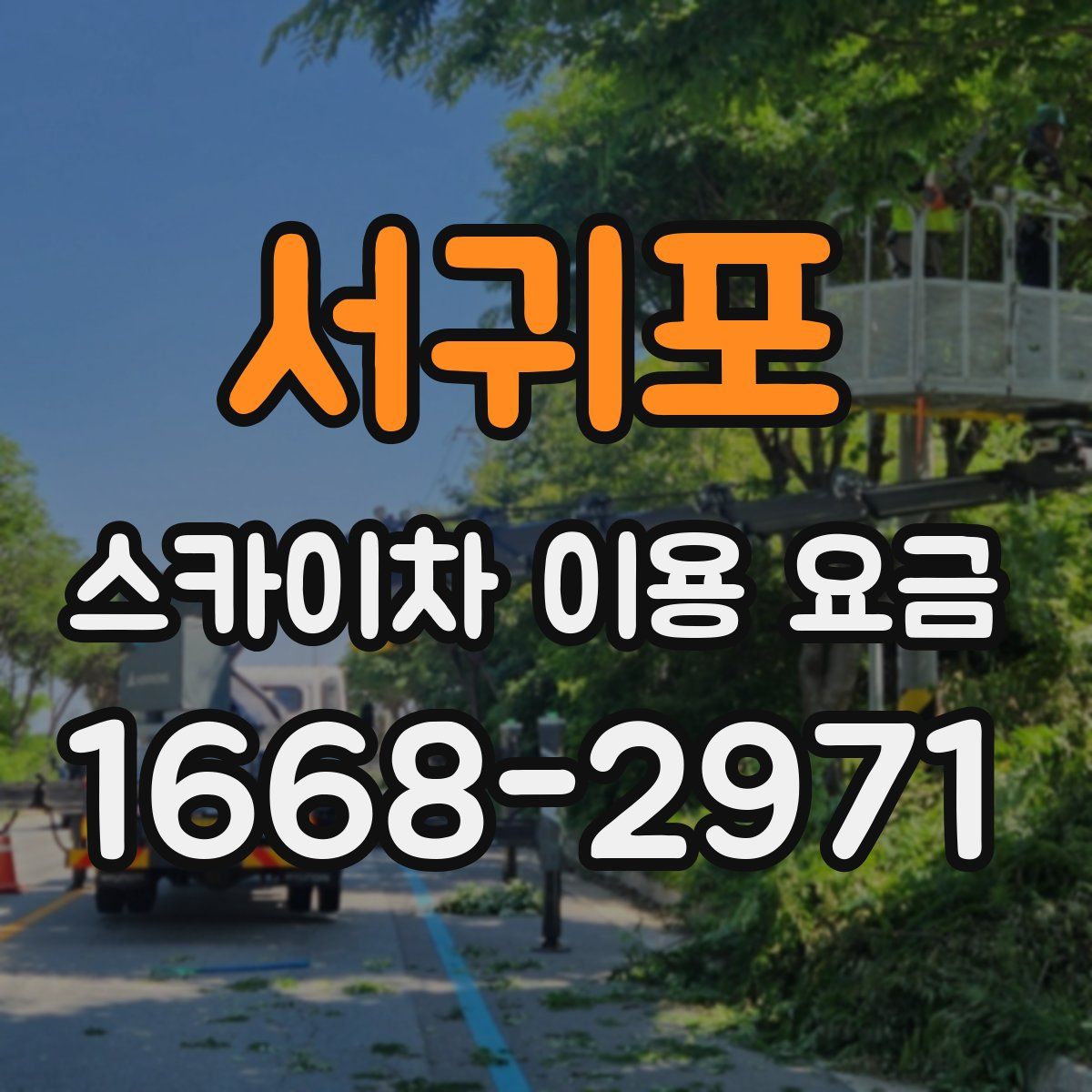 서귀포 스카이차 이용 요금