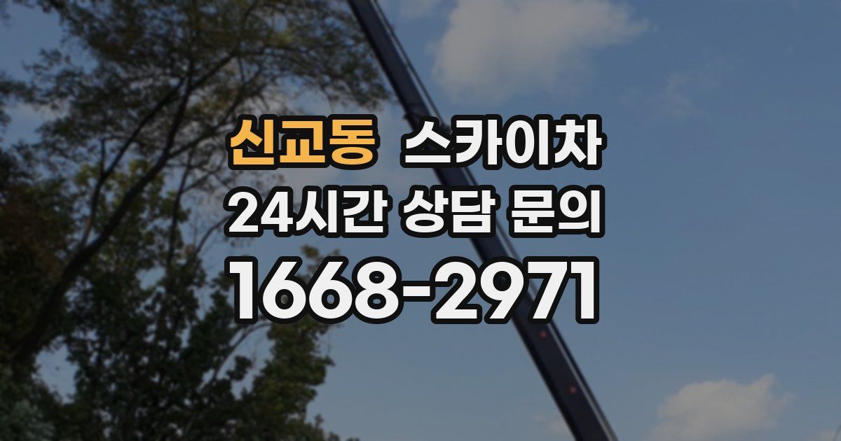 신교동 스카이차