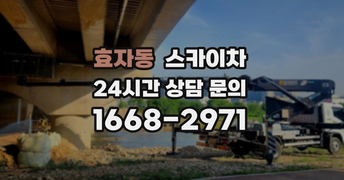 효자동 스카이차
