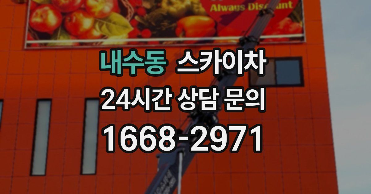 내수동 스카이차