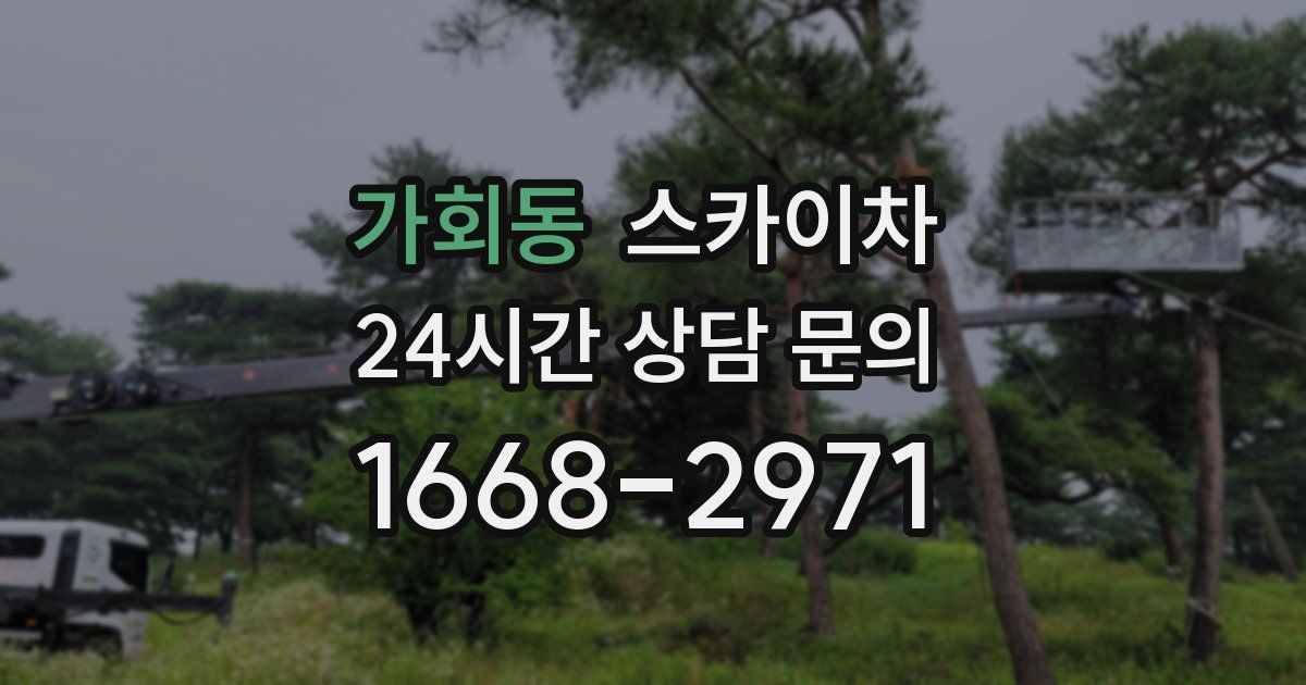 가회동 스카이차