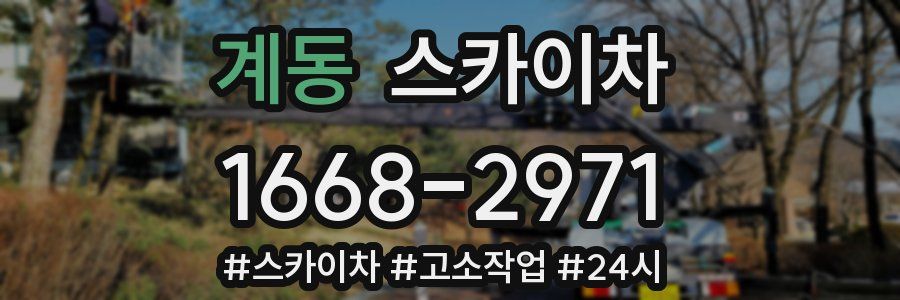 계동 스카이차