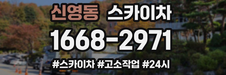 신영동 스카이차
