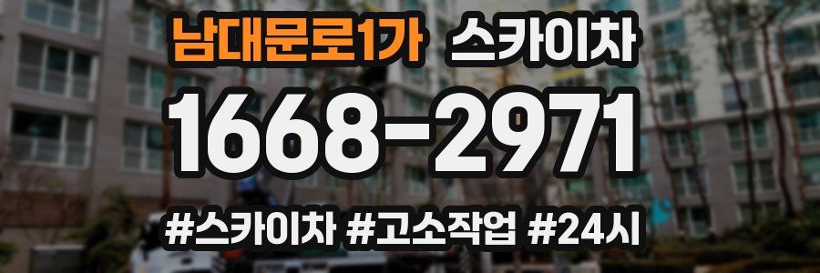 남대문로1가 스카이차