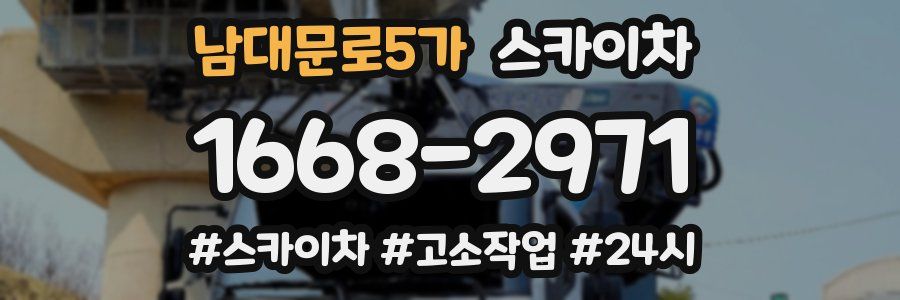 남대문로5가 스카이차