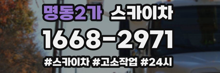 명동2가 스카이차