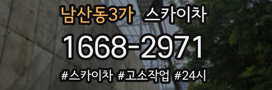 남산동3가 스카이차