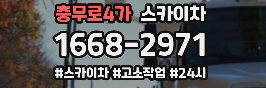 충무로4가 스카이차
