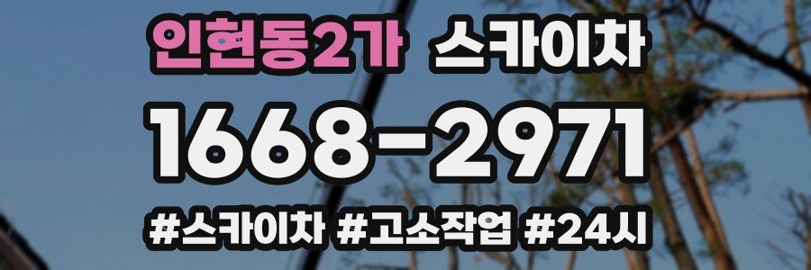 인현동2가 스카이차