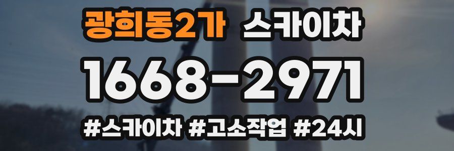광희동2가 스카이차