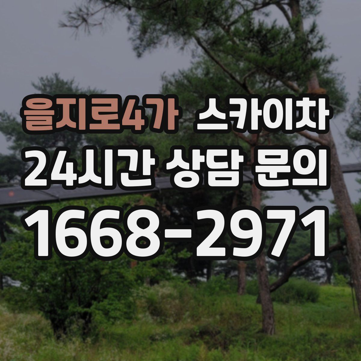 을지로4가 스카이차