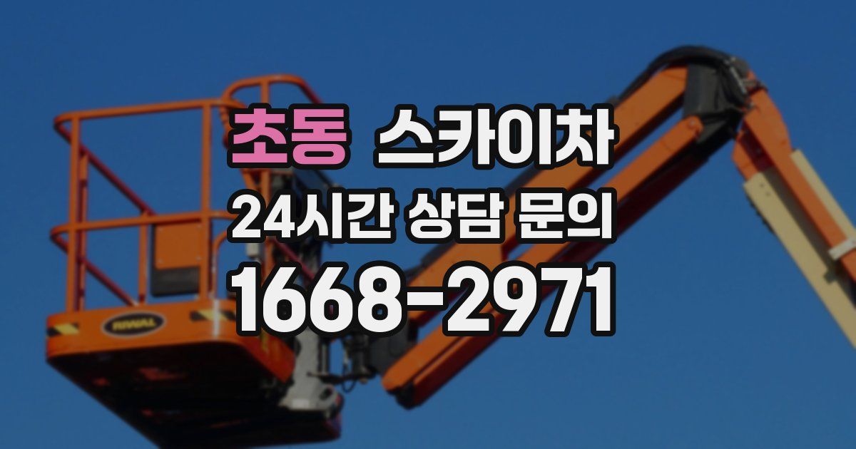 초동 스카이차