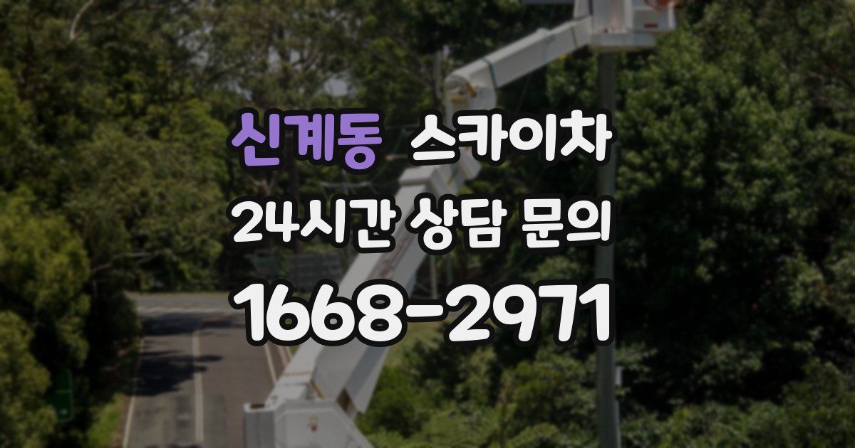 신계동 스카이차