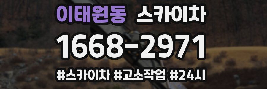 이태원동 스카이차