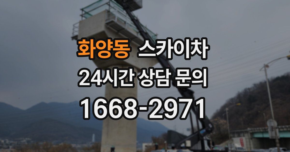 화양동 스카이차