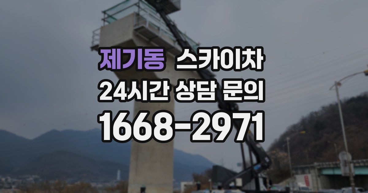 제기동 스카이차