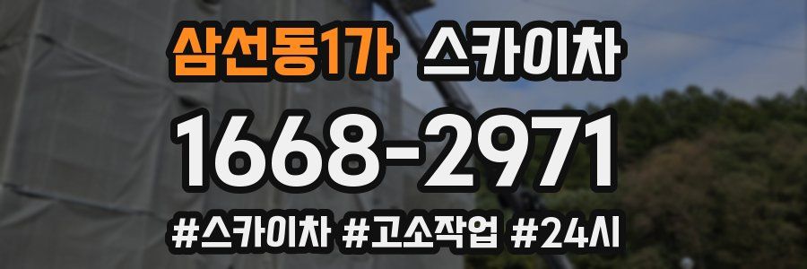 삼선동1가 스카이차