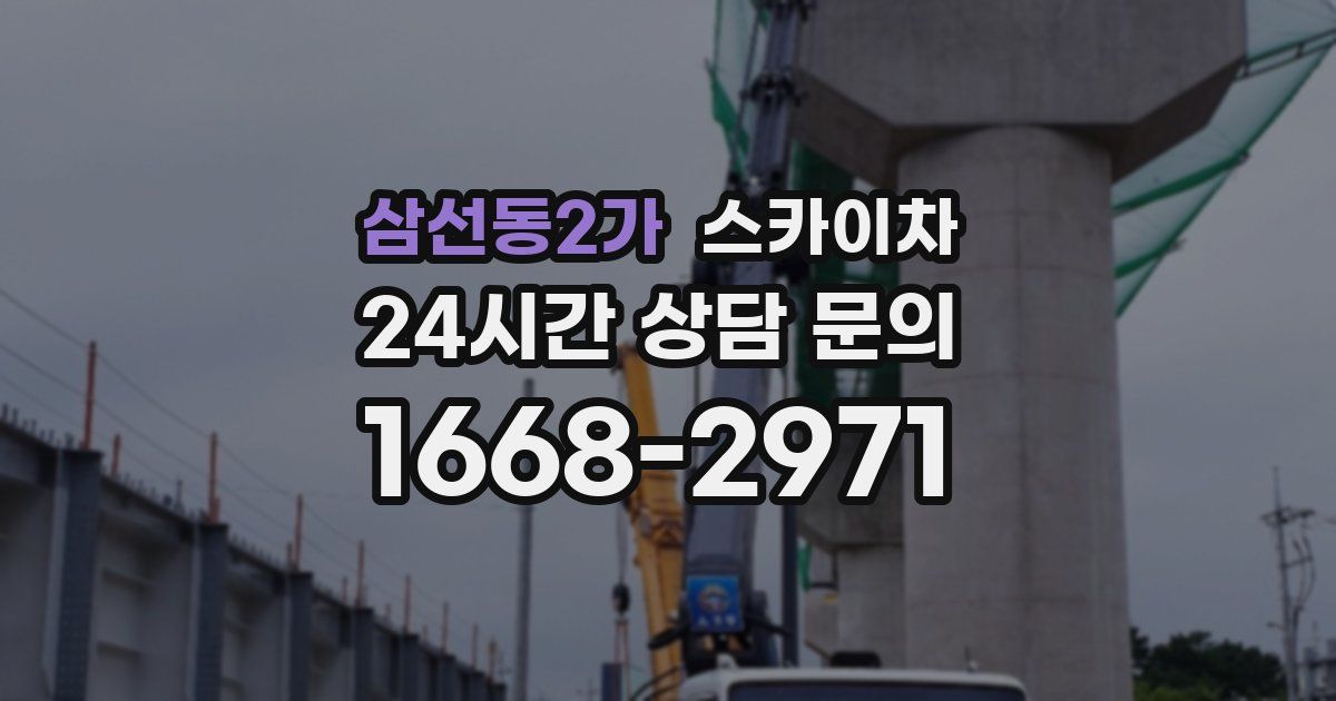 삼선동2가 스카이차