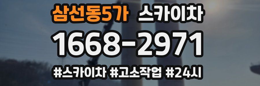 삼선동5가 스카이차