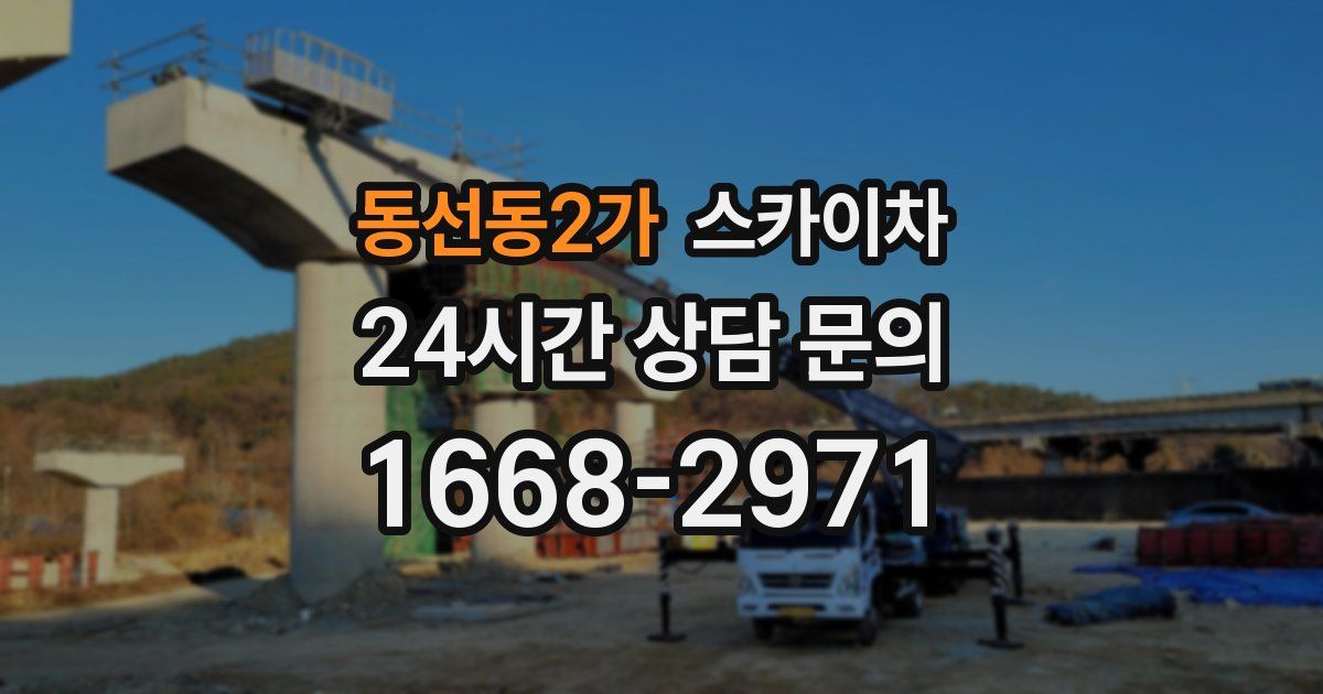 동선동2가 스카이차