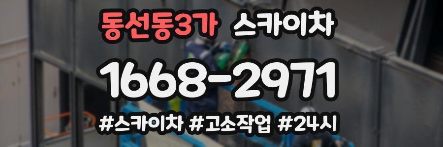 동선동3가 스카이차