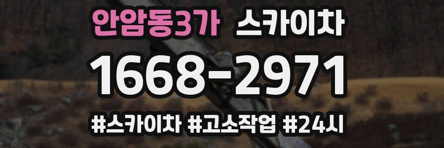 안암동3가 스카이차