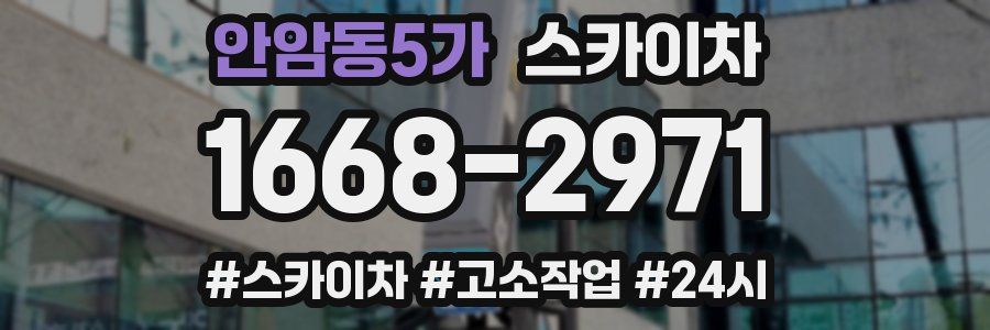 안암동5가 스카이차