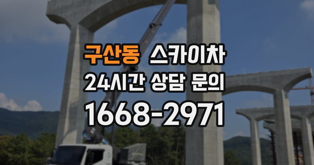 구산동 스카이차