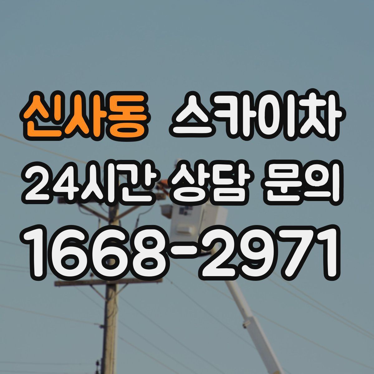 신사동 스카이차