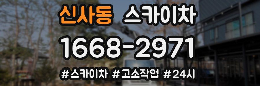 신사동 스카이차