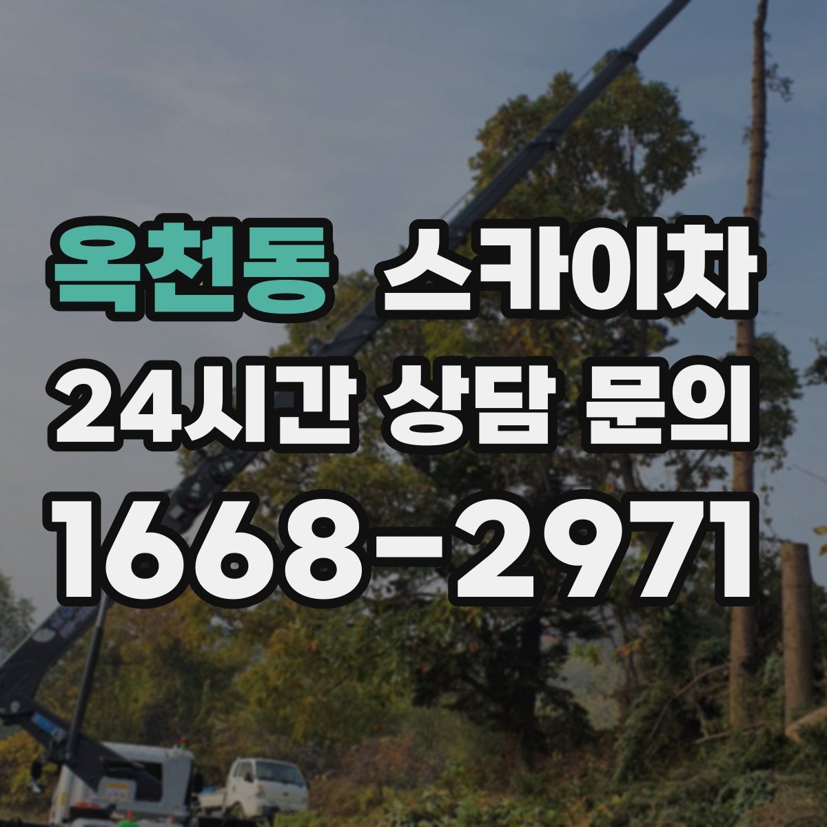 옥천동 스카이차