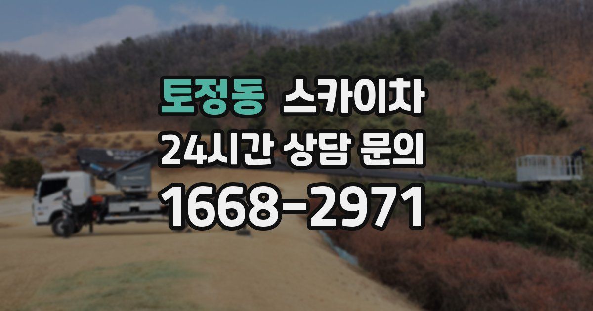 토정동 스카이차