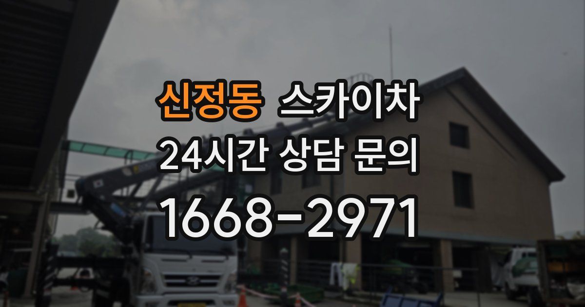신정동 스카이차