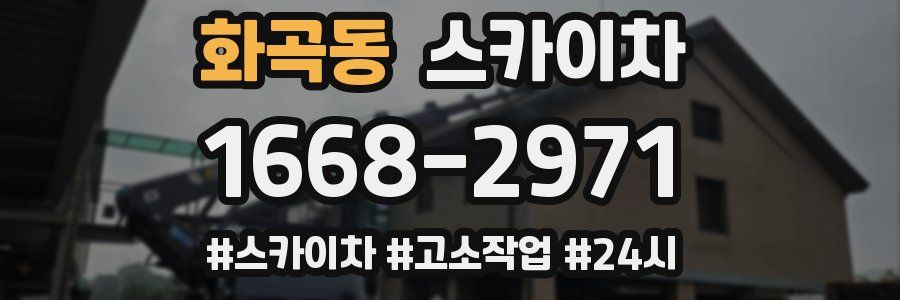 화곡동 스카이차