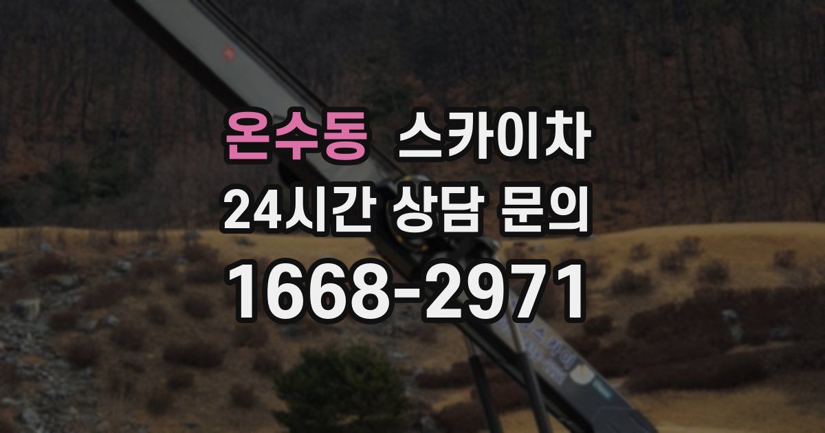 온수동 스카이차