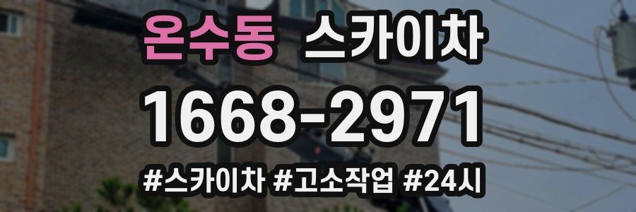 온수동 스카이차
