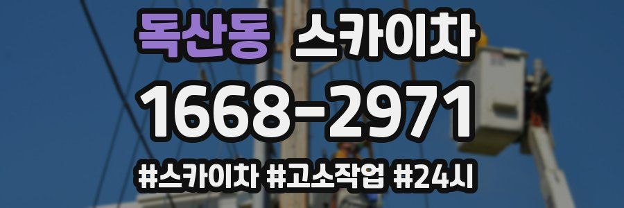 독산동 스카이차