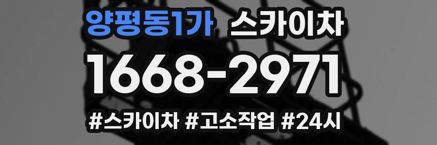 양평동1가 스카이차